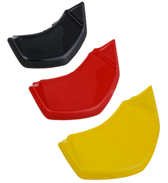 Kaskadeneinsatz "Germany" schwarz/rot/gelb für Vespa Primavera/​Sprint 50-150ccm ('18-)