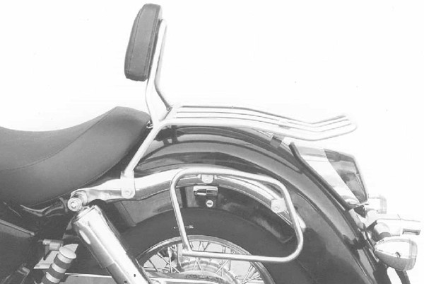Solorack mit Rückenlehne chrom für Honda VT 750 C2 (97-03) Hepco & Becker