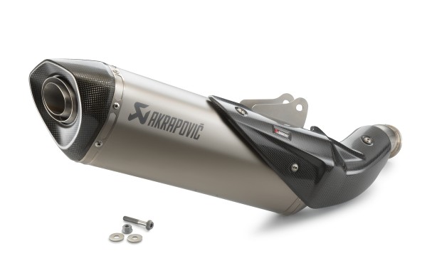 Akrapovic Slip-On LINE Auspuffanlage für KTM 890 Duke (Bj.20-)