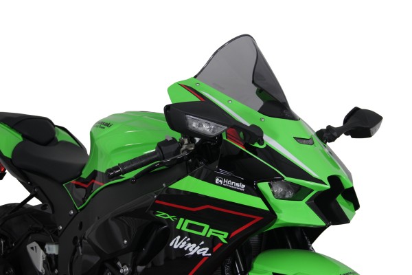 MRA Racingscheibe "R" rauchgrau Kawasaki ZX-10 R Ninja /RR 2021-