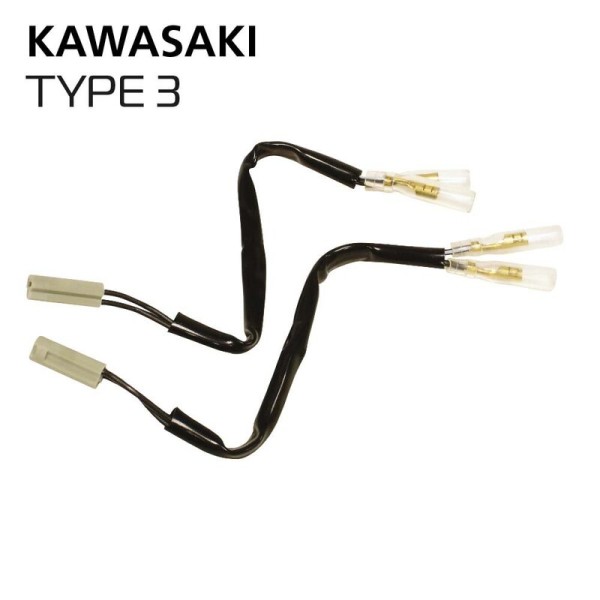 Oxford Blinker Adapterkabel - Kawasaki Type 3