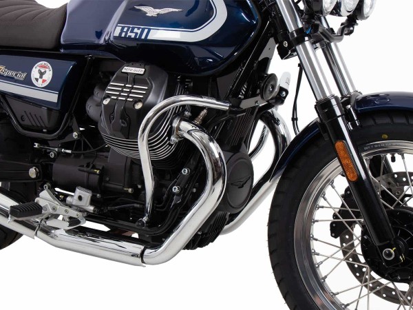 Motorschutzbügel chrom für Moto Guzzi V7 Special/Stone/Centenario (21-) Original Hepco & Becker