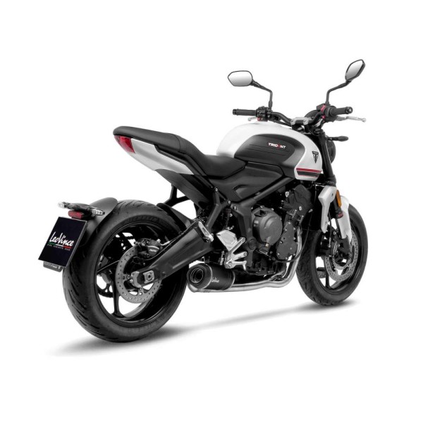 LeoVince Komplettanlage LV One Evo für Triumph Trident 660, Carbon, E-Gutachten