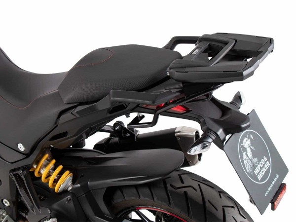 Easyrack Topcaseträger schwarz für Ducati Multistrada 1200 Enduro (16-18) Hepco & Becker