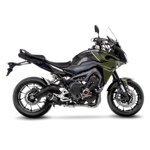 LeoVince Komplettanlage LV One Evo für Yamaha MT-09 /MT-10 /XSR 900, schwarz, Euro4, E-Gutachten