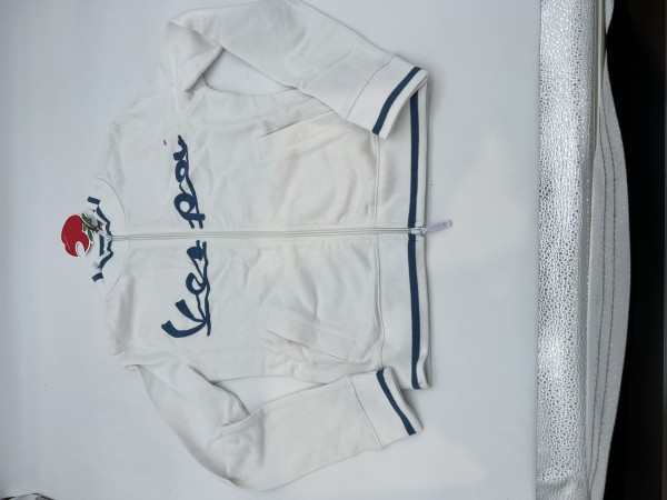 Zip Oberteil Vespa Weiß - S