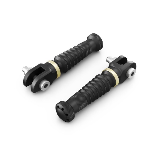 Custom-Fußrasten titanium für den Fahrer Original Yamaha