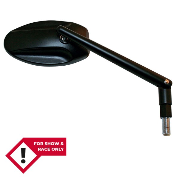 HIGHSIDER smart Lenkerspiegel Ferrara Schwarz (1Stck.)