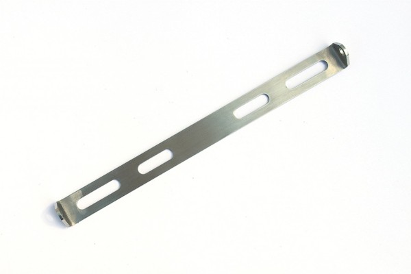 Kellermann Halterung, Atto, Länge: 204 mm, Montageblech an langen Kennzeichen