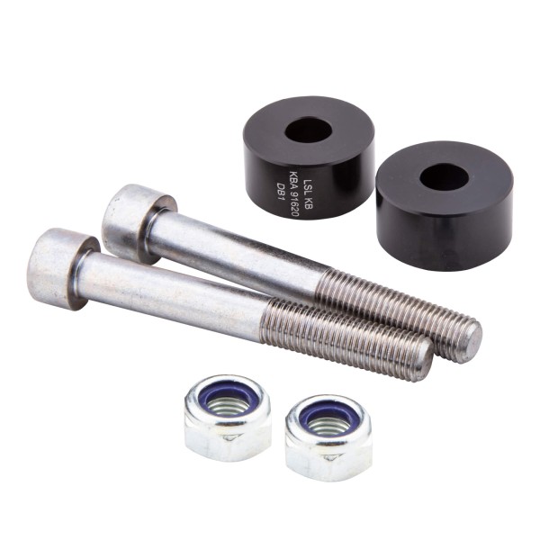 LSL Klemmbockerhöhung 15 mm, Schraubenlänge 75 mm, schwarz