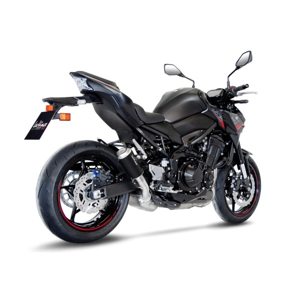 LeoVince Auspuffanlage LV 10 für Kawasaki Z 900, Edelstahl schwarz, slip on, Euro4+5, E-Gutachten