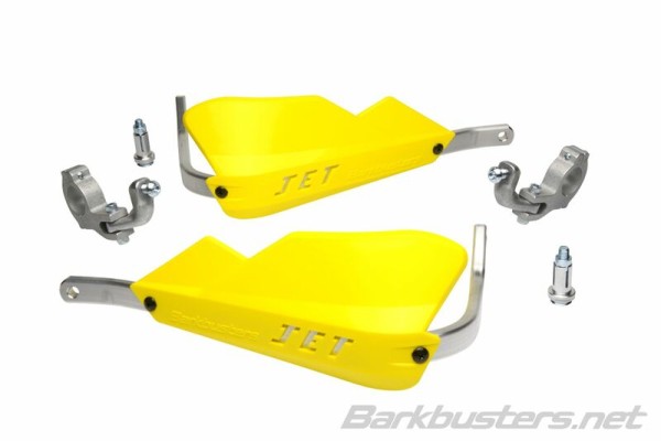 Barkbusters Jet Handschutz Set Zweipunktbefestigung konisch Gelb