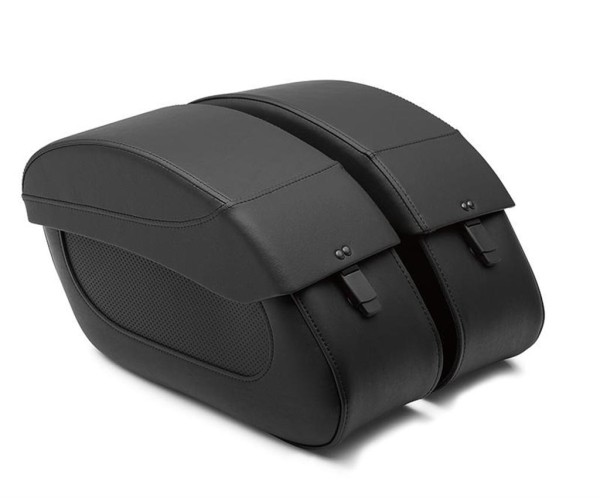 Satteltaschen Leder Set für Vulcan S (Bj.15-19) Original Kawasaki