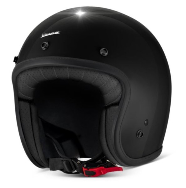 Vespa Jethelm Versilia schwarz