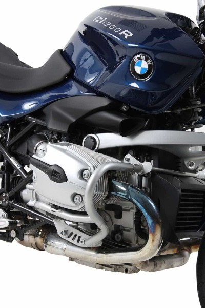 Motorschutzbügel silber für BMW R 1200 R (06-10) Hepco & Becker