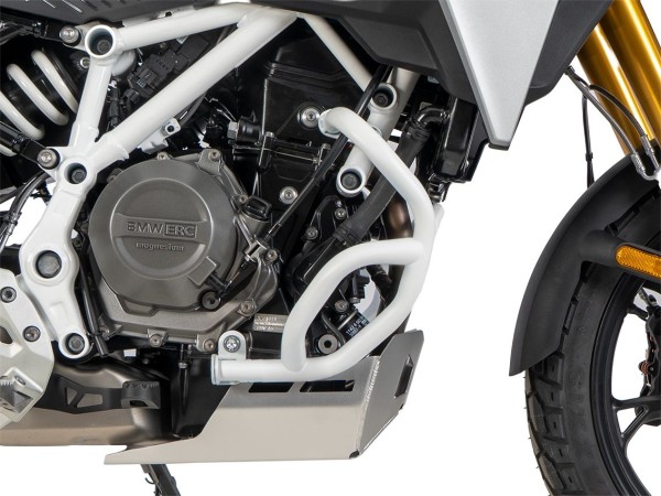 Motorschutzbügel weiß für BMW F 450 GS (25-) Hepco & Becker
