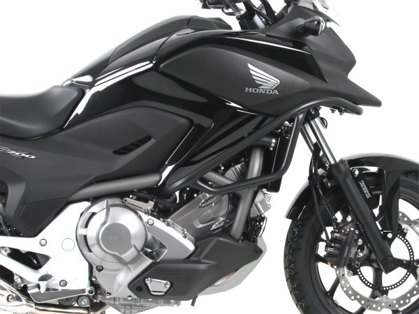 Motorschutzbügel schwarz für Honda NC 700 X (12-13) /NC 750 X/ DCT (14-20) Hepco & Becker