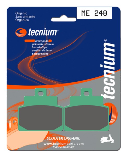 Tecnium Scooter Organische Bremsbeläge - ME248