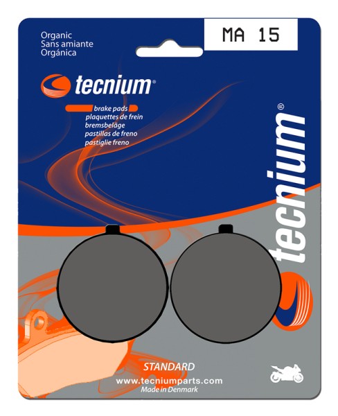 Tecnium Street Organische Bremsbeläge - MA15