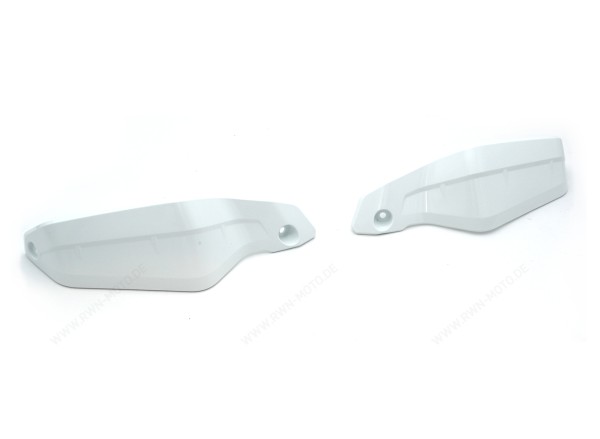 Aufsatz Handprotektoren weiß für XL 750 Transalp (23-)/E-Clutch (26-) und CRF1100L Africa Twin (20-)
