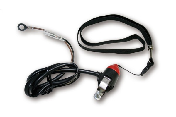 HIGHSIDER smart Not-Aus-Schalter Universal, Mit Magnetkreis + Gummiband, Typ Schließer, Wasserdicht