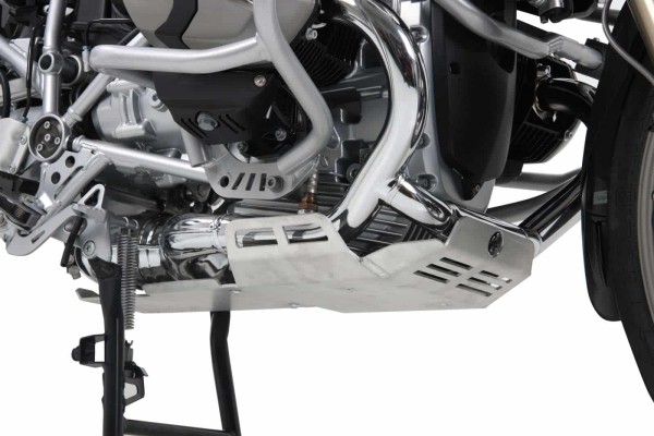 Motorschutzplatte silber für BMW R 1200 GS (04-12)/Adventure (06-13) Hepco & Becker