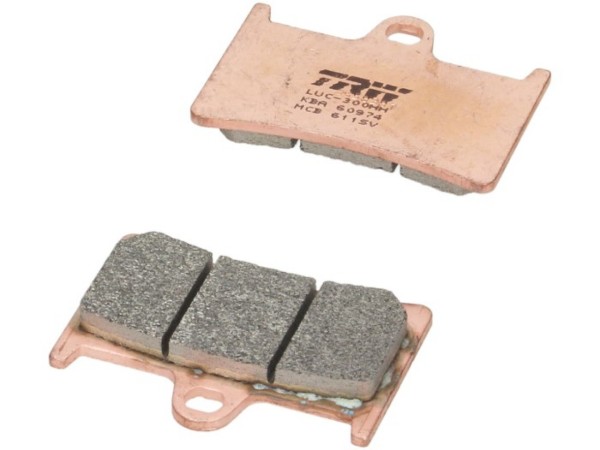 TRW Bremsbelagsatz vorne, Sintermetall, mit ABE, MCB611SV