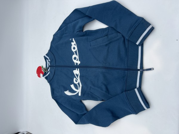 Zip Oberteil Vespa Blau - XS