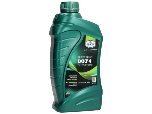 Eurol Bremsflüssigkeit, DOT 4, 1 l, SAE J1703 / ISO 4925