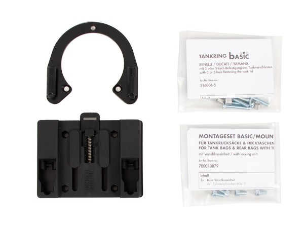 Tankring Basic inkl. Tankrucksackverschlusseinheit für Ducati Monster M 750 (95-99) Hepco & Becker