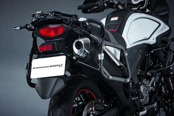 Seitenkofferträger (feste Montage) für Suzuki V-Strom 650 BJ. 2012-2016