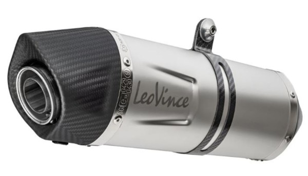 LeoVince Endschalldämpfer LV One Evo Slip On Edelstahl für CF Moto 800 MT / NK