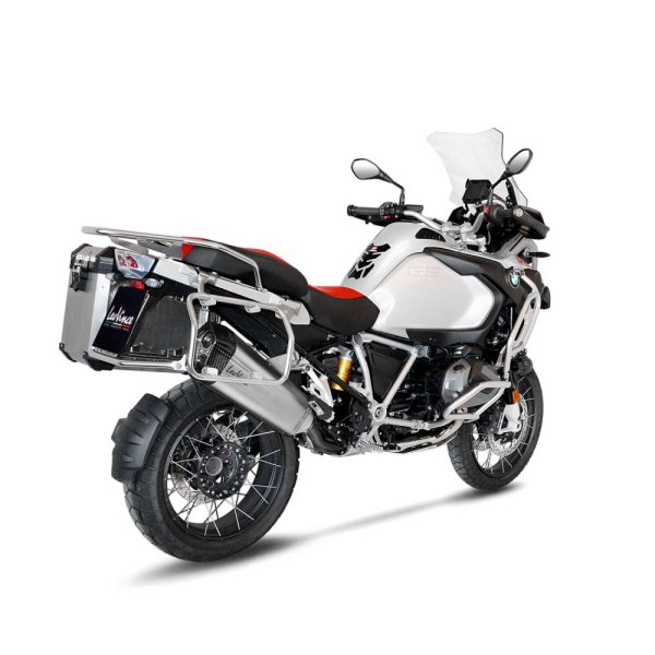 LeoVince Auspuffanlage LV-12 für BMW R 1200 /1250 GS /Adventure, Titan, slip on, E-Gutachten
