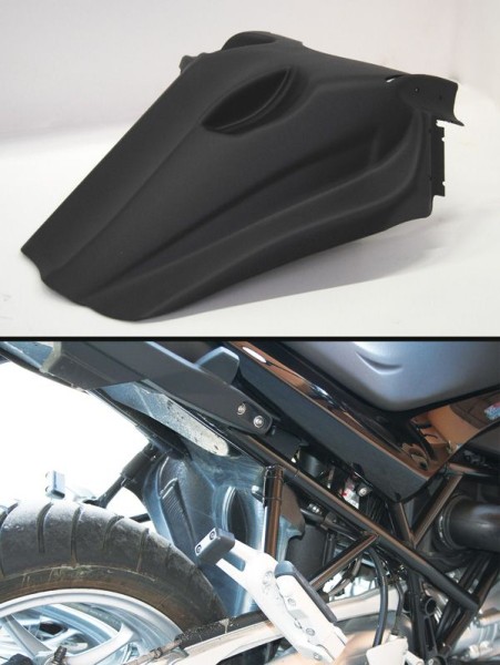 Hinterer Spritzschutz für BMW R 1200 R (06-10), Kunststoff, schwarz