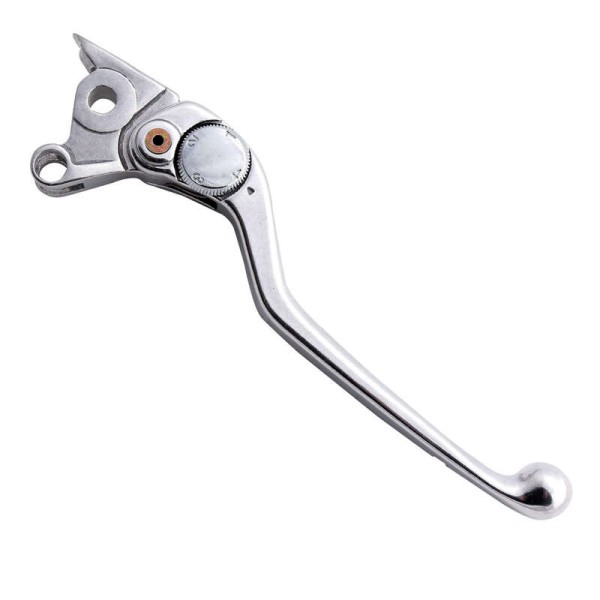 HIGHSIDER smart Typ BC 001 Reparatur-Bremshebel Silber Mit ABE, 4-Fach verstellbar (1Stck)