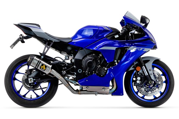 ARROW Half-System Racing Anlage mit Indy Race Schalldämpfer für Yamaha YZF-R1 /M ab Modelljahr 2020-