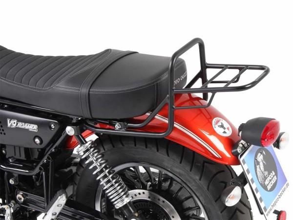 Rohrgepäckbrücke Topcase-Träger schwarz für Moto Guzzi V9 Bobber/Special Edition (21-)
