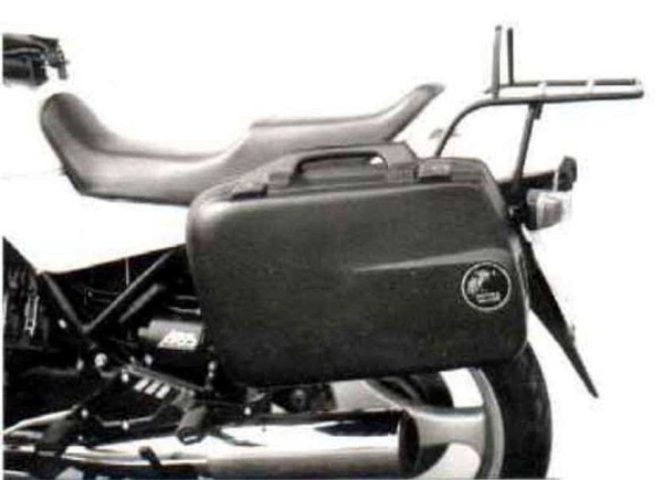Rohrgepäckbrücke Topcase-Träger schwarz für BMW K 100 RT/RS (90-92) Hepco & Becker