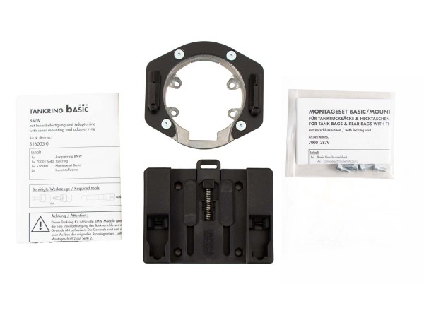 Tankring Basic inkl. Tankrucksackverschlusseinheit für BMW S 1000 R (14-20) Hepco & Becker