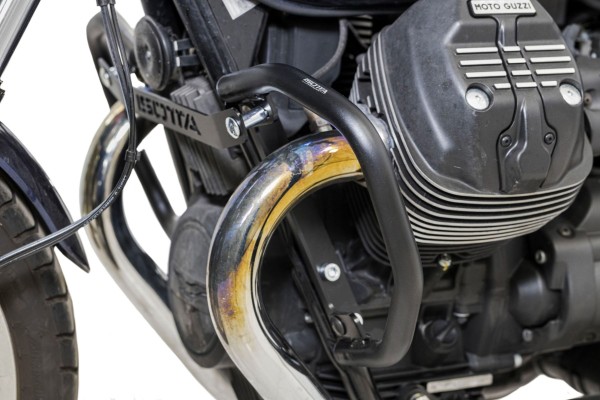Motorschutzbügel schwarz für Moto Guzzi V7 850 Special (21-24)