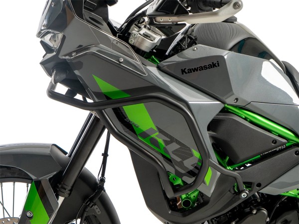 Tankschutzbügel schwarz für Kawasaki KLE 500 / SE (26-) Hepco & Becker