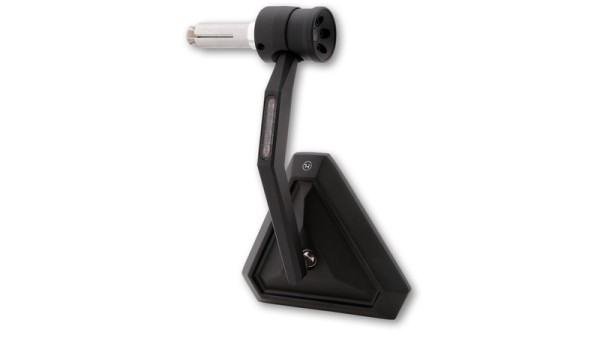 HIGHSIDER pro Lenkerendenspiegel Tetra Schwarz Mit LED Blinker (1Stck.)