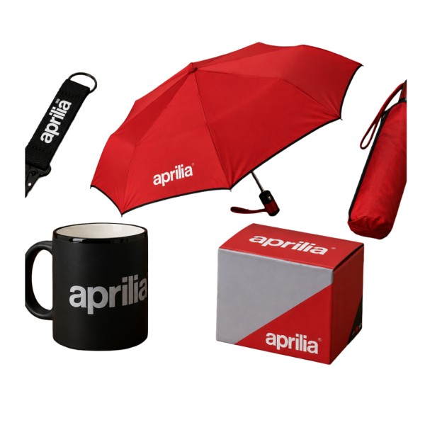 Aprilia Merchandise Paket Racing Red