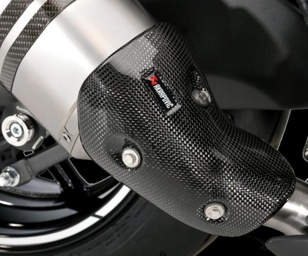 Hitzeschild, Carbon (optional) Z1000 ab 2014 - Original Kawasaki