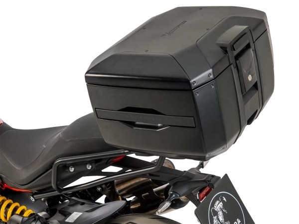 Smartrack Set inkl. Xcore Topcase 40 schwarz für Ducati Monster 890 / + (26-) Hepco & Becker