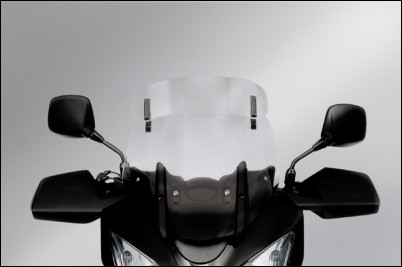 Vario-Touringscheibe (Rauchgrau) für Suzuki V-Strom 650 BJ. 2009-2011/ V-Strom 650 BJ. 2004-2008