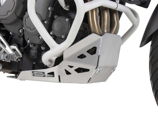Motorschutzplatte silber für Triumph Tiger 900 Rally / GT / PRO (20-) Hepco & Becker