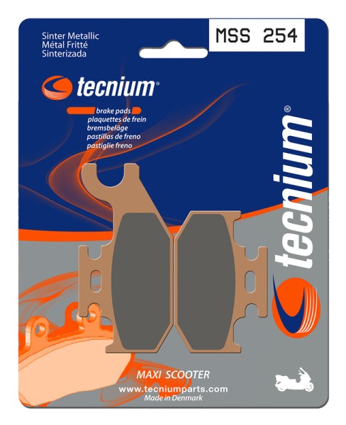 Tecnium Maxi Scooter Sintermetall Bremsbeläge - MSS254