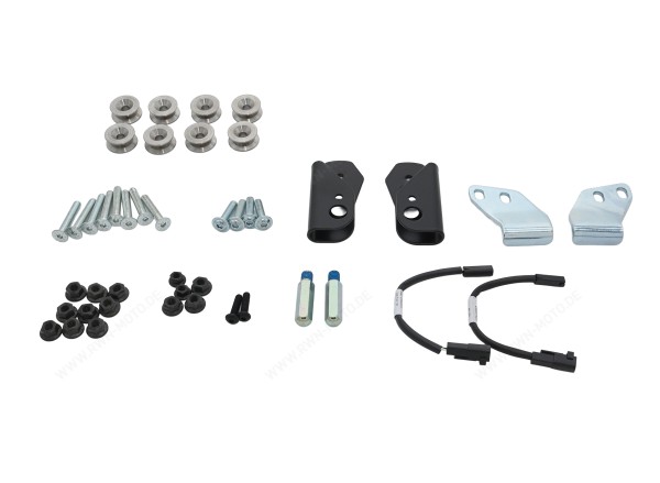 Montagesatz Seitenkoffer "Alu Box" für Suzuki V-Strom 650 BJ. 2012-2016
