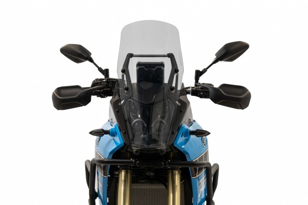 Rally Windschild rauchklar mit Scheinwerferschutz für Yamaha Ténéré 700 (19-24)
